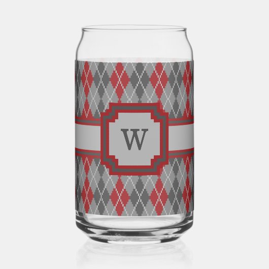 Assen en Embers Argyle Blikvorm Glas (Voorkant)