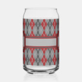 Assen en Embers Argyle Blikvorm Glas (Links)
