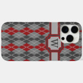 Assen en Embers Argyle Hoesje-Mate Telefoon Case (Achterkant (horizontaal))