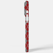 Assen en Embers Argyle Hoesje-Mate Telefoon Case (Achterkant / Links)
