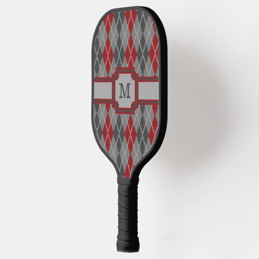 Assen en Embers Argyle Pickleball Paddle (Links)