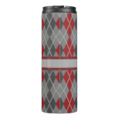 Assen en Embers Argyle Thermal Tumbler Thermosbeker (Achterkant)