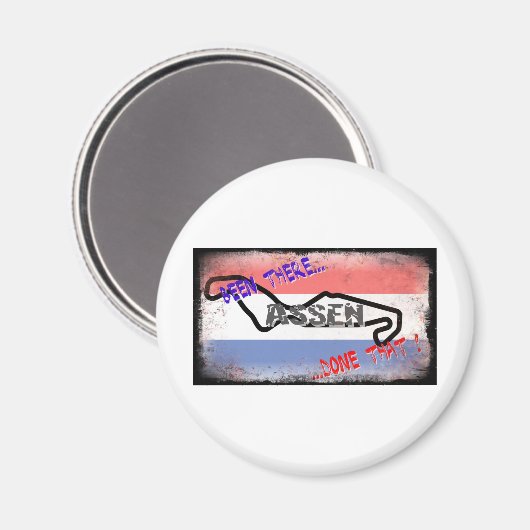 Assen - Heb je dat gedaan? Magneet (Voorkant / Achterkant)