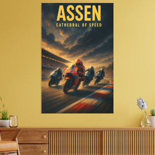 Assen TT Circuit MotoGP Dutch Grand Prix 2024 Cath Canvas Afdruk