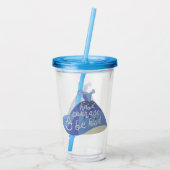 Assepoester Acryl Drinkbeker (Achterkant)