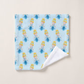 Assepoester badhanddoek set bad handdoek (Wasdoekje)