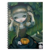 "Assepoester bij middernacht"-laptop Notitieboek (Voorkant)