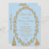 Assepoester Birthday Dank u Kaart (Voorkant / Achterkant)