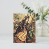 Assepoester Bord V Briefkaart (Staand voorkant)