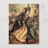 Assepoester Bord V Briefkaart (Voorkant)