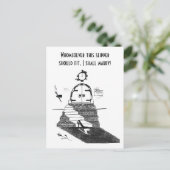 Assepoester Briefkaart (Staand voorkant)