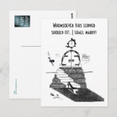 Assepoester Briefkaart (Voorkant / Achterkant)