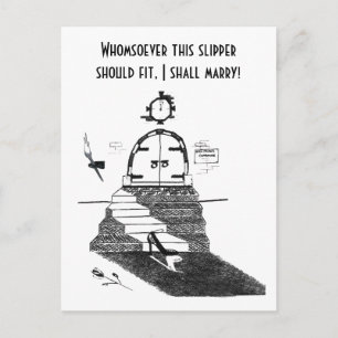 Assepoester Briefkaart