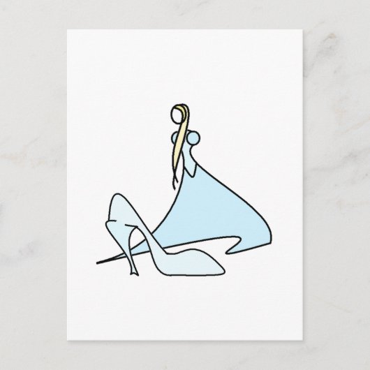 Assepoester Briefkaart (Voorkant)