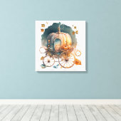 Assepoester Canvas Afdruk (Insitu (Houten vloer))