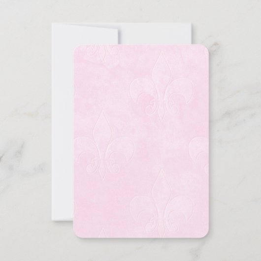 Assepoester Carriage Pink Storybook Bedankt Card (Achterkant)