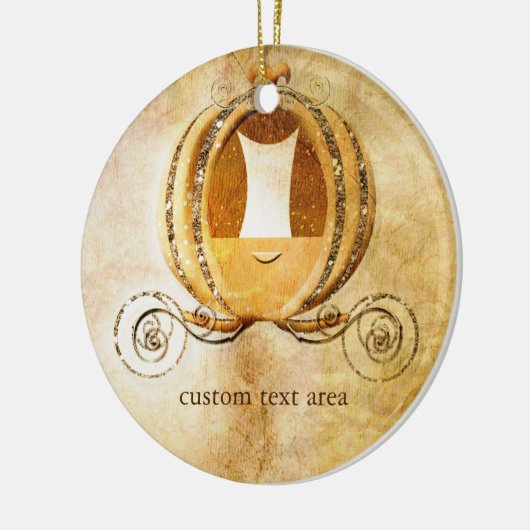  Assepoester Carriage Princess Ornament (Links)