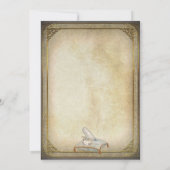  Assepoester Carriage & Slipper Sweet 16 Kaart (Achterkant)