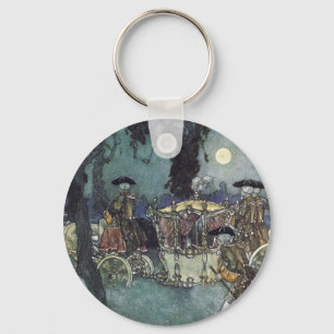 Assepoester Coach door Edmund Dulac-Sleutelhanger Sleutelhanger