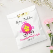 Assepoester Coach Meisje Verjaardagsfeestje Favor Bedankzakje (Gezegeld)