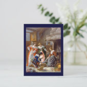 Assepoester die op de Slipper tikt Briefkaart (Staand voorkant)