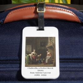 Assepoester, een perfecte match (1818) bagagelabel
