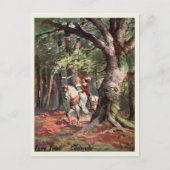 Assepoester en de Prins, 1907,  stijl Briefkaart (Voorkant)