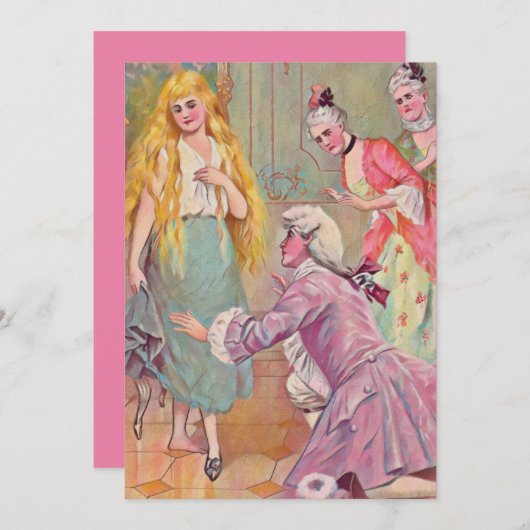 Assepoester en de Prins - afbeelding (Voorkant / Achterkant)