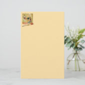 Assepoester en haar feeënmoeder briefpapier (Staand voorkant)
