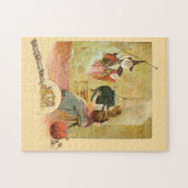 Assepoester en haar feeënmoeder legpuzzel (Horizontaal)