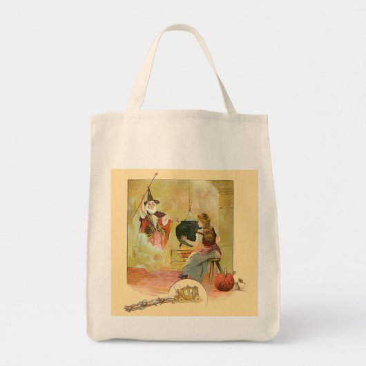 Assepoester en haar Goede Fee Tote Bag (Voorkant)