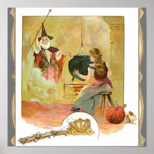 Assepoester en haar moeder van haar familie poster