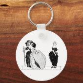 Assepoester en haar naadloze stepsisters sleutelhanger (Voorkant)