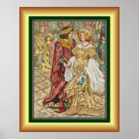 Assepoester en haar prins ~ Bij de bal ~ 1912 ~