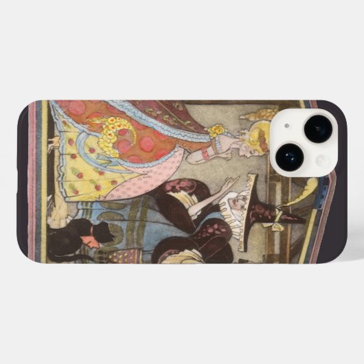 Assepoester en keiharde godmoeder, feiharde schil Case-Mate iPhone case (Achterkant (horizontaal))