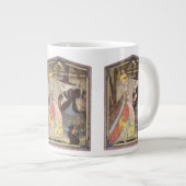 Assepoester en keiharde godmoeder,  feiharde schil grote koffiekop (Voorkant rechts)