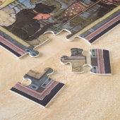 Assepoester en keiharde godmoeder,  feiharde schil legpuzzel (Zijkant)