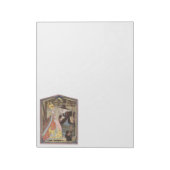 Assepoester en keiharde godmoeder,  feiharde schil notitieblok (Linkerzijde)