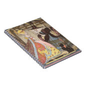 Assepoester en keiharde godmoeder,  feiharde schil notitieboek (Rechterzijde)