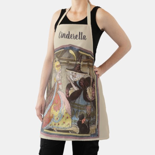 Assepoester en keiharde godmoeder,  feiharde schil schort (Insitu)