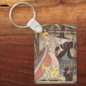 Assepoester en keiharde godmoeder,  feiharde schil sleutelhanger (Voorkant)