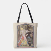 Assepoester en keiharde godmoeder, feiharde schil tote bag (Achterkant)
