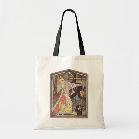 Assepoester en keiharde godmoeder,  feiharde schil tote bag (Voorkant)