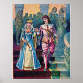 Assepoester en Prins Poster (Voorkant)