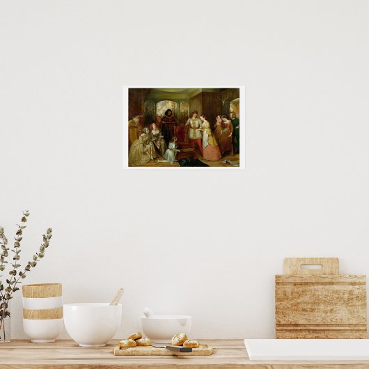 Assepoester en slipper poster (Keuken)