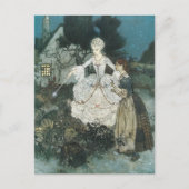  Assepoester Fairy Godmoeder van Edmund Dulac Briefkaart (Voorkant)