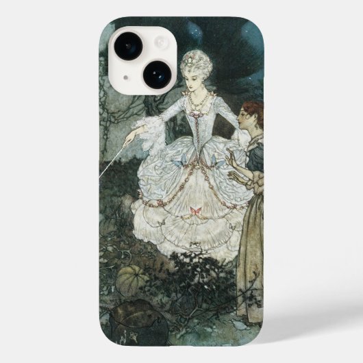 Assepoester Fairy Godmoeder van Edmund Dulac Case-Mate iPhone Case (Achterkant)
