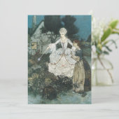  Assepoester Fairy Godmoeder van Edmund Dulac Kaart (Staand voorkant)