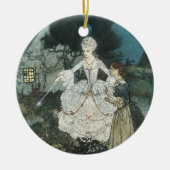 Assepoester Fairy Godmoeder van Edmund Dulac Keramisch Ornament (Voorkant)