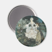  Assepoester Fairy Godmoeder van Edmund Dulac Magneet (Voorkant / Achterkant)